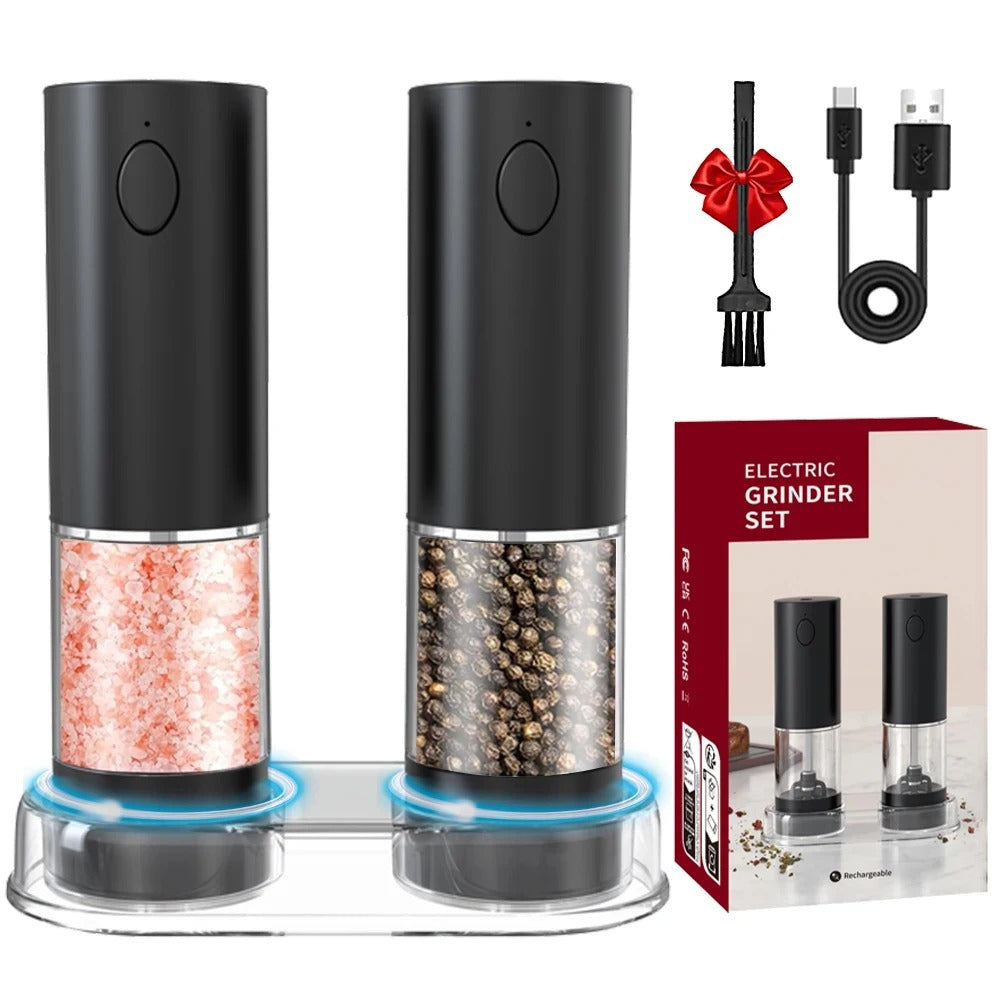 Electric Pepper Grinder Stainless Steel Salt And Pepper Grinder