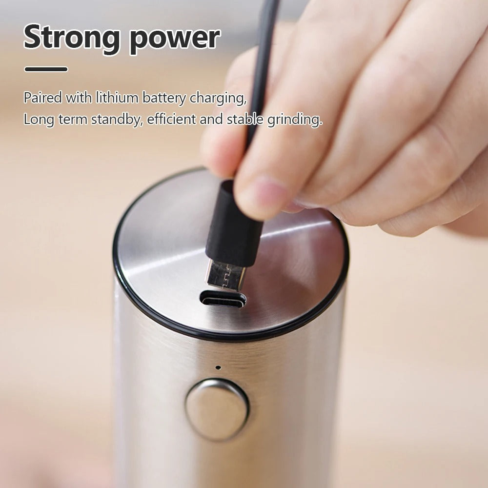Electric Pepper Grinder Stainless Steel Salt And Pepper Grinder