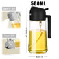 Olive Oil Dispenser Bottle 500ml Plastic Oil Sprayer